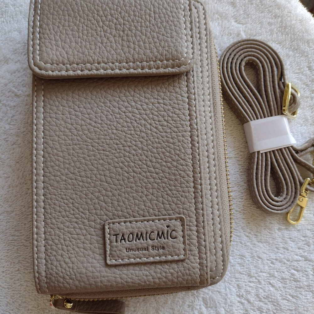 Taomicmic Crossbody Wallet with Phone Holder - Picture 3 of 4